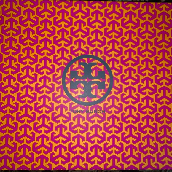 Tory Burch Black Sarah Gold Logo Tall Rain Boots - Picture 3 of 7